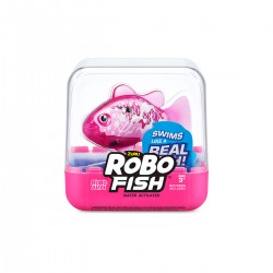 Интерактивная игрушка Robo Alive S3 - Роборыбка (розовая)