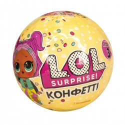 Игровой набор с куклой L.O.L. S3 - КОНФЕТТИ фото-2