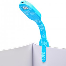 Закладка-ліхтарик Flexilight Rechargeable - Синій стиль фото-4