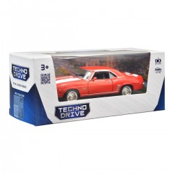 Автомодель - Chevrolet Camaro 1969 (червоний) фото-3