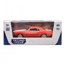 Автомодель - Chevrolet Camaro 1969 (червоний) фото-11