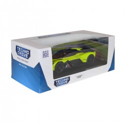 Автомодель - Aston Martin Valkyrie (жовтий, 1:18) фото-7