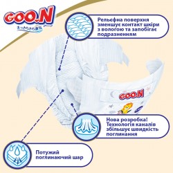 Підгузки Goo.N Premium Soft для дітей (M, 7-12 кг, 64 шт) фото-16