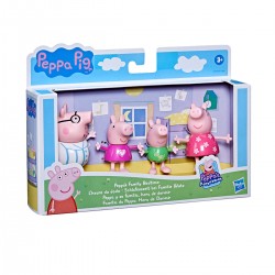Набор фигурок Peppa - Дружная семья Пеппы, Пижамная вечеринка фото-2