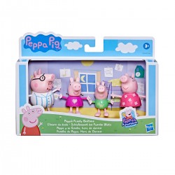 Набор фигурок Peppa - Дружная семья Пеппы, Пижамная вечеринка фото-3