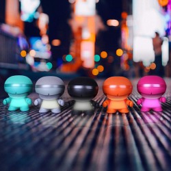 Акустика Xoopar - Xboy Glow (12 Cm, Чёрная, Bluetooth, Стерео, С  Mp3-Проигрывателем С Sd-Карты) фото-3