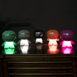 Акустика Xoopar - Xboy Glow (12 Cm, Чёрная, Bluetooth, Стерео, С  Mp3-Проигрывателем С Sd-Карты) фото-7