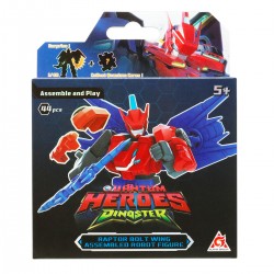 Робот-конструктор Dinoster - Раптор Болт Винг фото-6