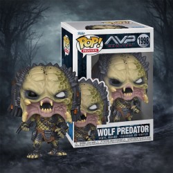 Ігрова фігурка Funko POP! серії Чужі проти Хижака S3 - Хижак (Wolf) (W/CH) фото-4