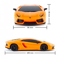 Автомобиль KS Drive на р/у - Lamborghini Aventador LP 700-4 (1:24, 2.4Ghz, оранжевый) фото-5