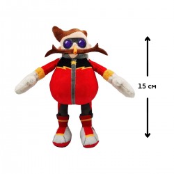 М'яка іграшка на кліпсі Sonic Prime – Доктор Еґман фото-2