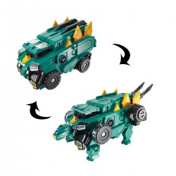 Игровой набор с роботом-трансформером Dinoster - Стего Трон фото-7