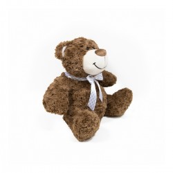 M'як. ігр. – Ведмідь (коричневий, з бантом, 27 cm) фото-3