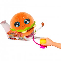 Ігровий набір Biggies серії Little Foodies - Бургер (надувна іграшка, насос) фото-4