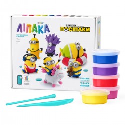 Меганабір пластиліну, що самостійно твердіє, Ліпака – Посіпаки фото-2