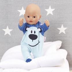 Одежда для куклы BABY BORN - СТИЛЬНЫЙ КОМБИНЕЗОН (голубой) фото-1