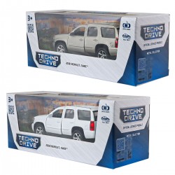 Автомодель - Chevrolet Tahoe 2008 (белый, серый) фото-4