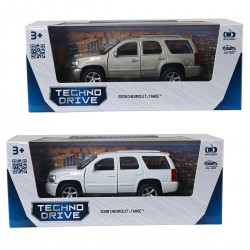 Автомодель - Chevrolet Tahoe 2008 (белый, серый) фото-5