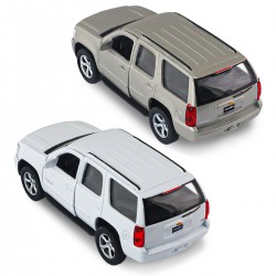 Автомодель - Chevrolet Tahoe 2008 (белый, серый) фото-9