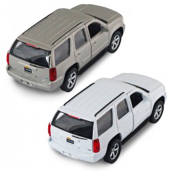 Автомодель - Chevrolet Tahoe 2008 (белый, серый) фото-11