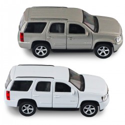Автомодель - Chevrolet Tahoe 2008 (белый, серый) фото-12