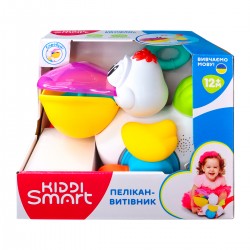 Игрушка-каталка Kiddi Smart – Пеликан-Затейник (украинский) фото-9