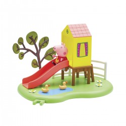 Игровой Набор Peppa - Игровая Площадка Пеппы с горкой и фигуркой фото-3