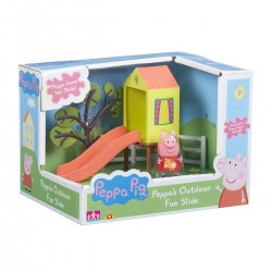 Игровой Набор Peppa - Игровая Площадка Пеппы с горкой и фигуркой фото-2