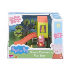 Игровой Набор Peppa - Игровая Площадка Пеппы с горкой и фигуркой фото-4