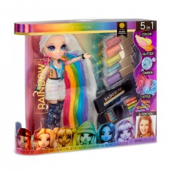 Лялька Rainbow High – Стильна зачіска (з аксесуарами) фото-13