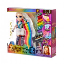 Лялька Rainbow High – Стильна зачіска (з аксесуарами) фото-3