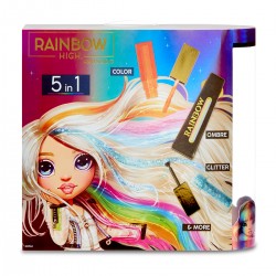 Лялька Rainbow High – Стильна зачіска (з аксесуарами) фото-7