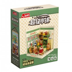 Конструктор JAKI серии Mini Super Town - Продуктовый магазинчик капибар фото-1