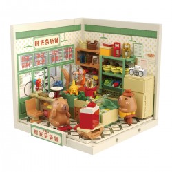 Конструктор JAKI серии Mini Super Town - Продуктовый магазинчик капибар фото-2