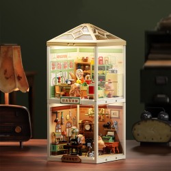 Конструктор JAKI серии Mini Super Town - Продуктовый магазинчик капибар фото-4