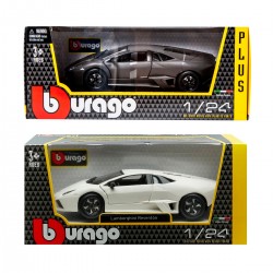 Автомодель - Lamborghini Reventon ( асорті матовий білий, сірий металік, 1:24) фото-11