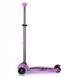 Самокат Micro серии Maxi Deluxe Glow LED - Сияюще-пурпурный фото-4