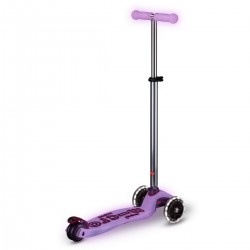 Самокат Micro серии Maxi Deluxe Glow LED - Сияюще-пурпурный фото-5