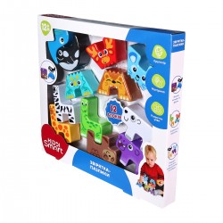 Обучающий игровой набор Kiddi Smart – Зверушки-пазлики фото-8