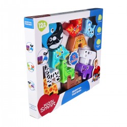 Обучающий игровой набор Kiddi Smart – Зверушки-пазлики фото-10