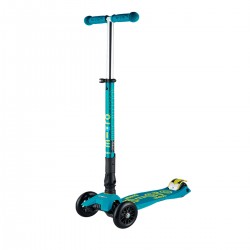 Самокат Micro серії Maxi Deluxe - Зелений (до 50 kg, триколісний, складаний) фото-3