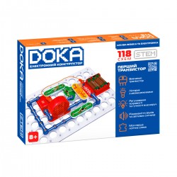 Конструктор електронний Doka 118 схем фото-2