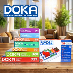 Конструктор електронний Doka 118 схем фото-9