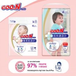 Трусики-подгузники Goo.N Plus для детей (XL, 12-20 кг, 38шт) фото-3