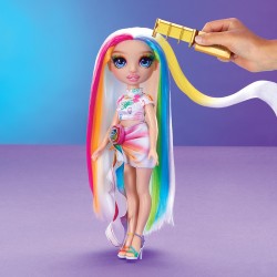 Ігровий набір з лялькою Rainbow High серії Крейда для волосся та стиль – Амая фото-7