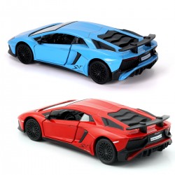 Автомодель - Lamborghini Aventador (червоний, синій) фото-3