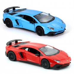 Автомодель - Lamborghini Aventador (червоний, синій) фото-7