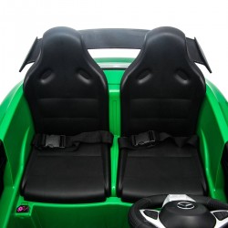 Дитячий электромобіль HarleyBella - Mercedes-Benz AMG GTR (зелений) фото-2