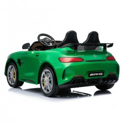 Дитячий электромобіль HarleyBella - Mercedes-Benz AMG GTR (зелений) фото-4
