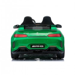 Дитячий электромобіль HarleyBella - Mercedes-Benz AMG GTR (зелений) фото-3